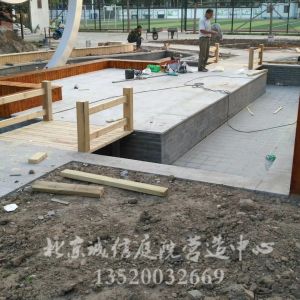 北京防腐木木桥户外平台施工