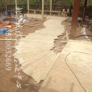 朝阳防腐木地板家庭花园设计施工公司